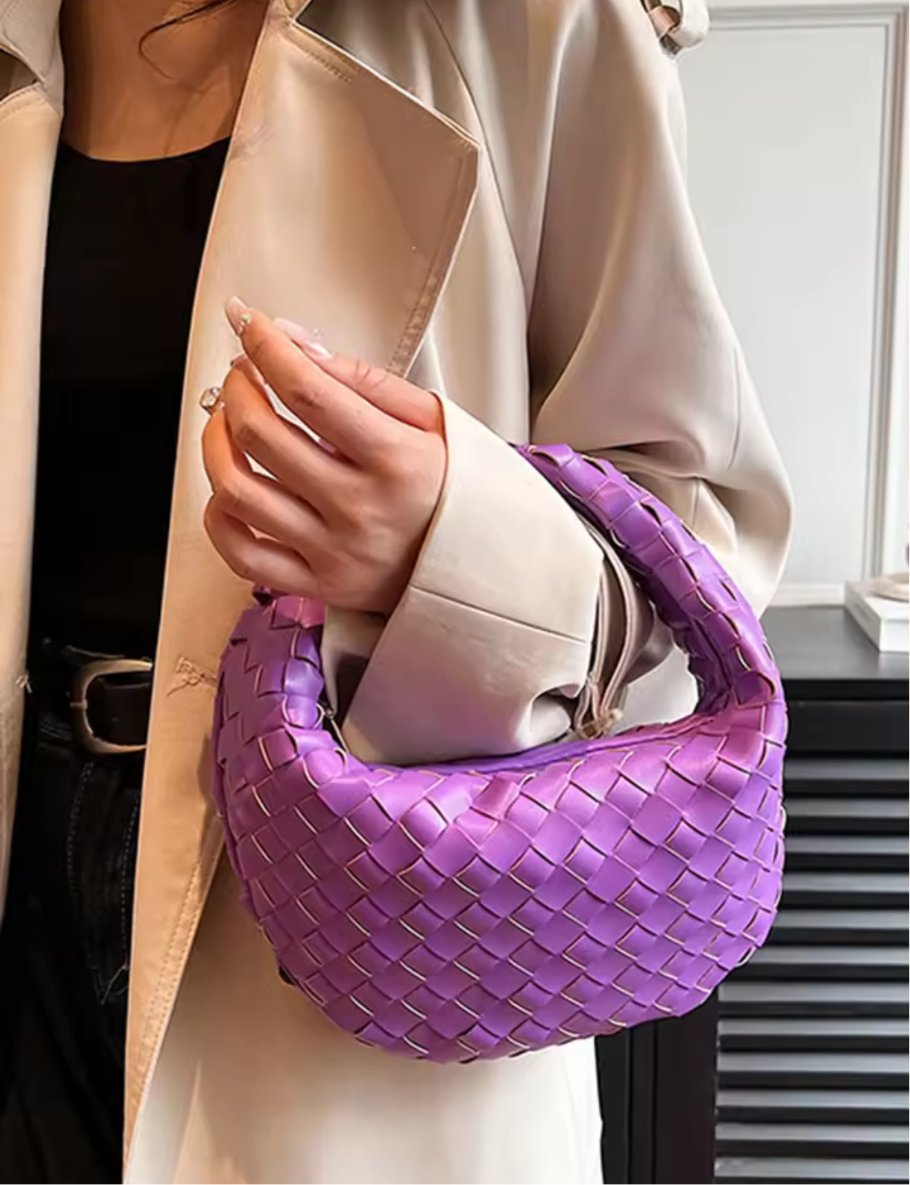 Gaby Knotted Handle Bag